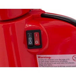 Pojazd Skuter Retro 23 Czerwony