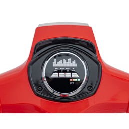 Pojazd Skuter Retro 23 Czerwony