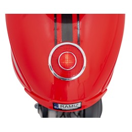 Pojazd Skuter Retro 23 Czerwony