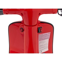 Pojazd Skuter Retro 23 Czerwony