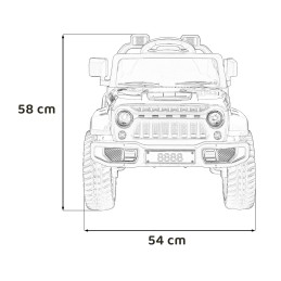 Pojazd Off Road MOUNTAIN Zielony