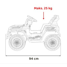 Pojazd Off Road MOUNTAIN Biały