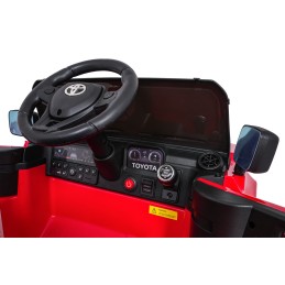 Pojazd Toyota Land Cruiser PRADO Czerwony