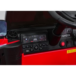 Pojazd Toyota Land Cruiser PRADO Czerwony