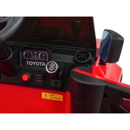 Pojazd Toyota Land Cruiser PRADO Czerwony