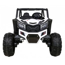 Buggy UTV-MX na akumulator dla dzieci Biały + Napęd 4x4 + Pilot + Audio LED + Schowek + EVA + Wolny Start