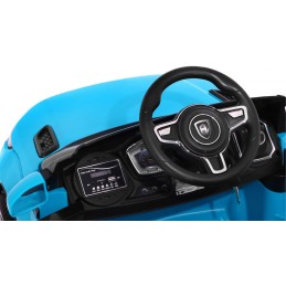 Autko Rapid Racer elektryczne dla dzieci - Niebieski SUV + Pilot